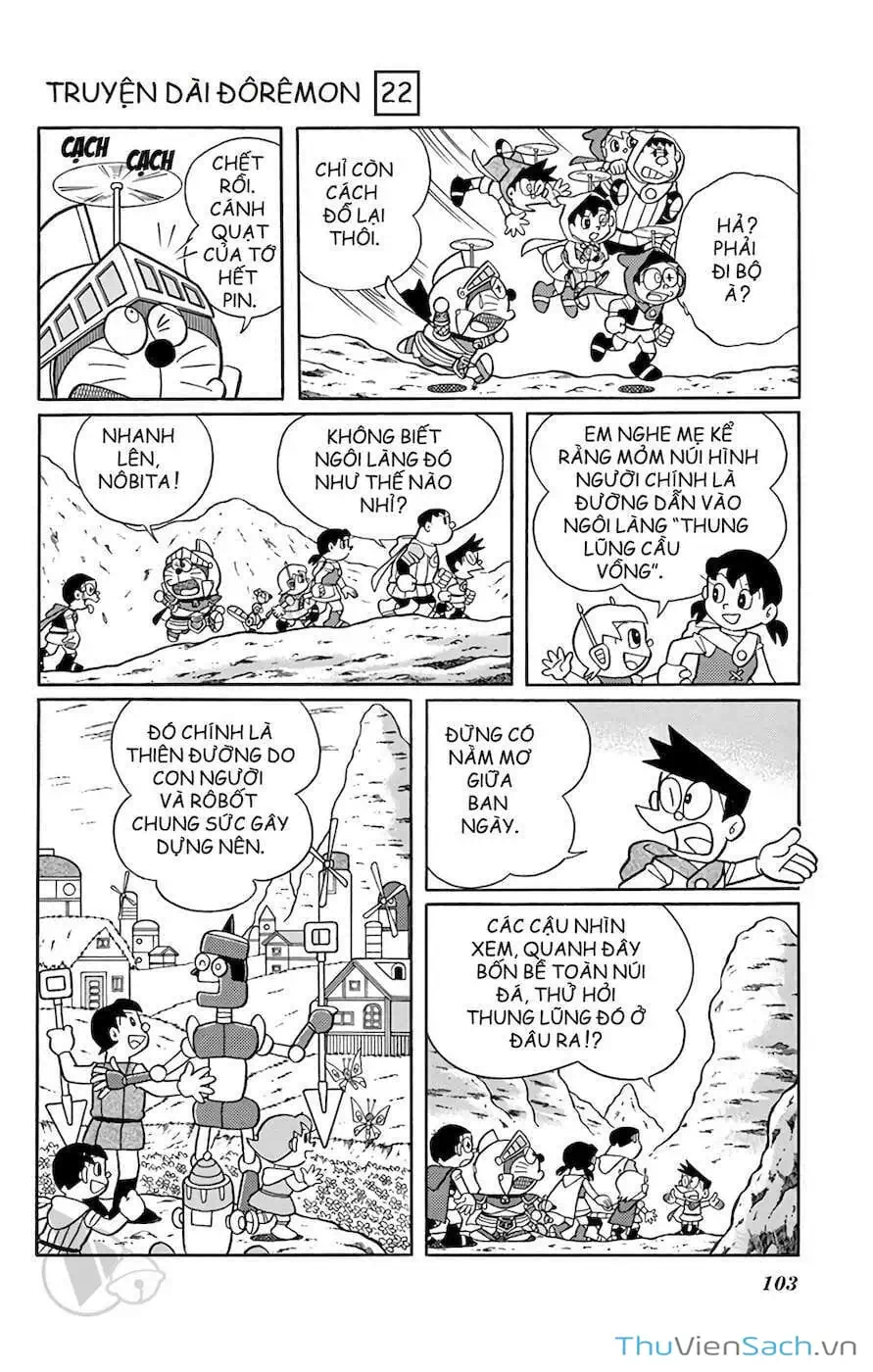 Truyện Tranh Doraemon: Cuộc Chiến Ở Xứ Sở Robot trang 11