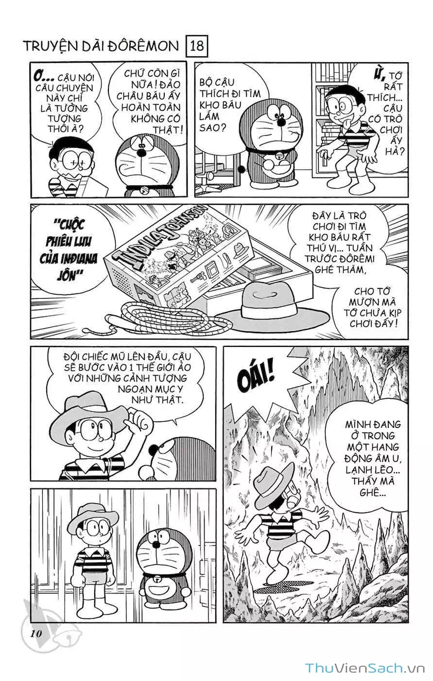 Truyện Tranh Doraemon: Cuộc Phiêu Lưu Đến Đảo Giấu Vàng trang 11