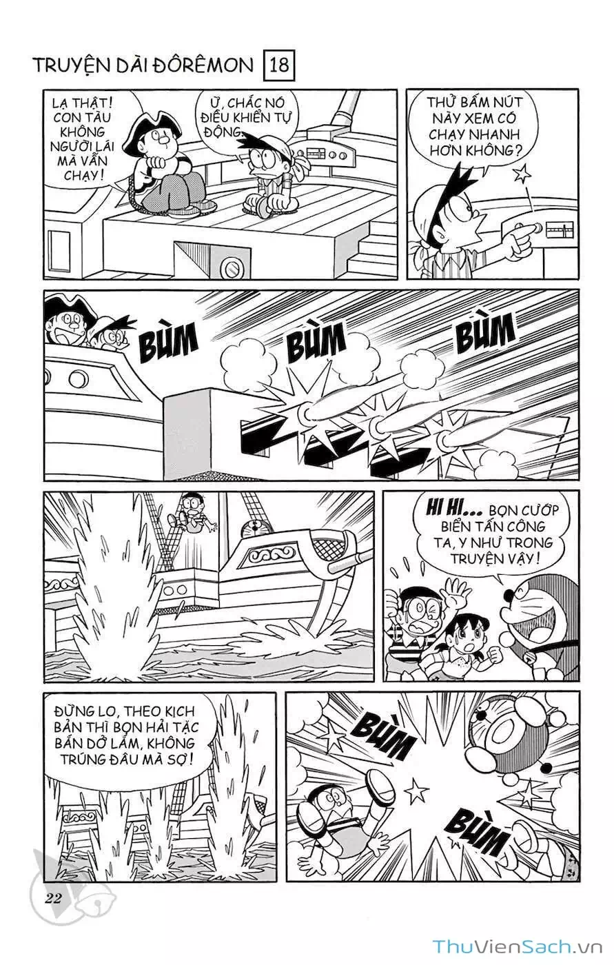 Truyện Tranh Doraemon: Cuộc Phiêu Lưu Đến Đảo Giấu Vàng trang 11