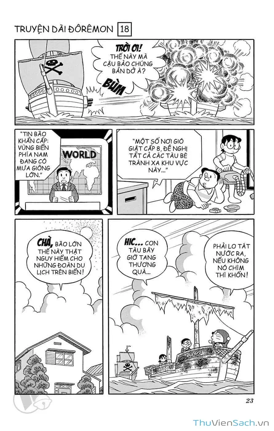 Truyện Tranh Doraemon: Cuộc Phiêu Lưu Đến Đảo Giấu Vàng trang 11