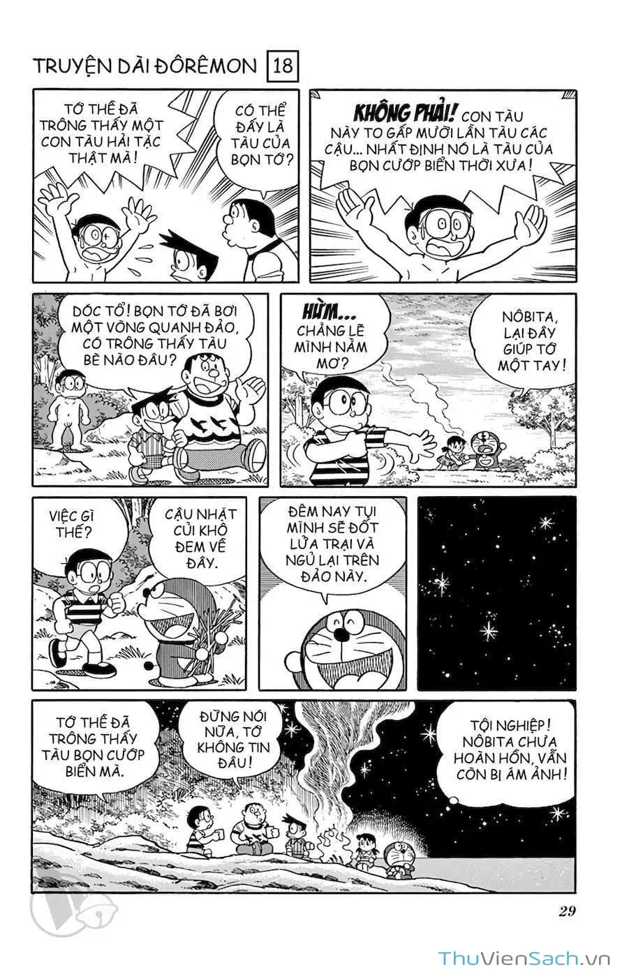 Truyện Tranh Doraemon: Cuộc Phiêu Lưu Đến Đảo Giấu Vàng trang 11