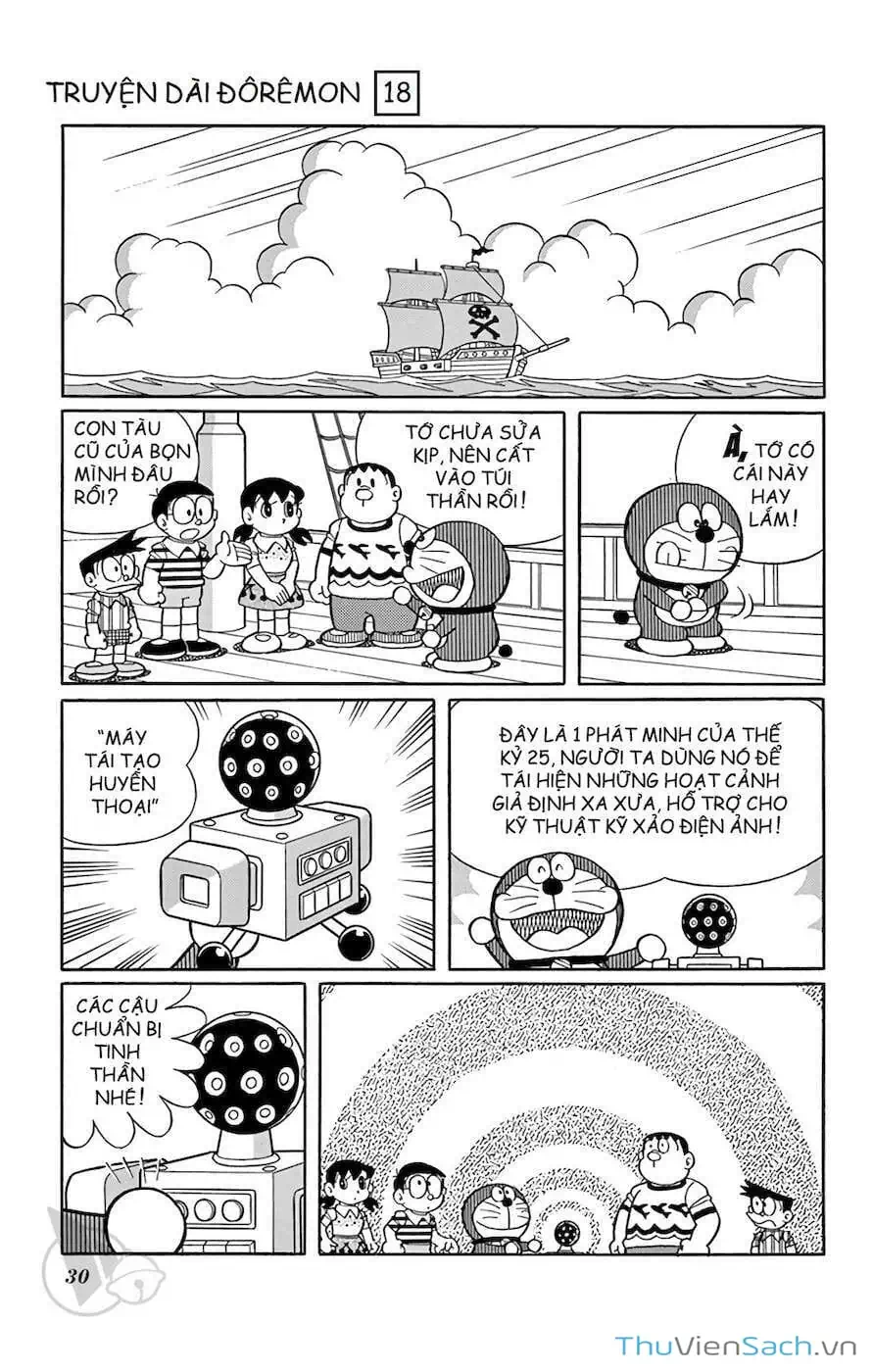 Truyện Tranh Doraemon: Cuộc Phiêu Lưu Đến Đảo Giấu Vàng trang 11