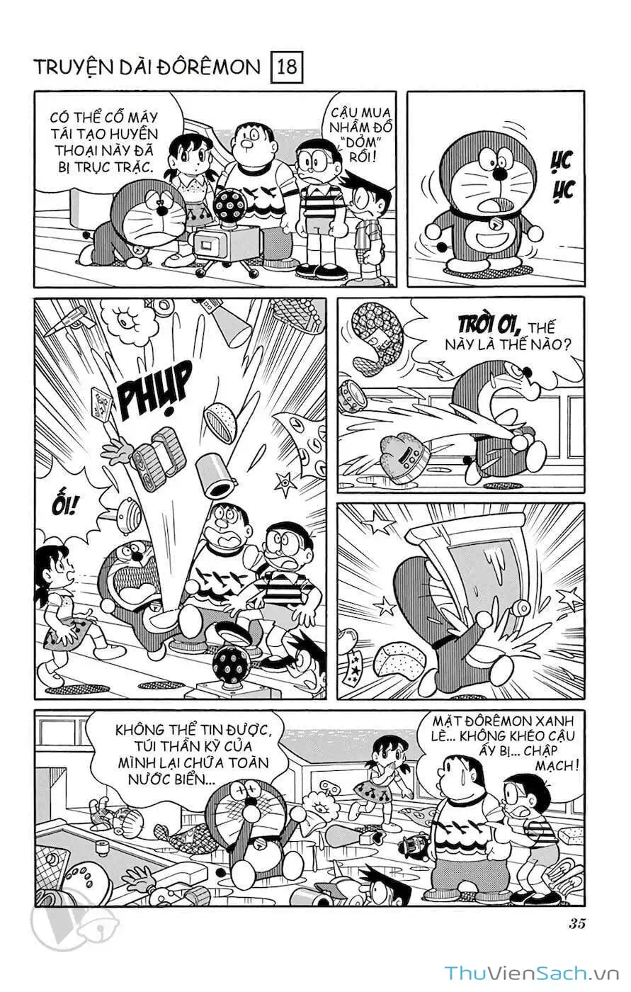 Truyện Tranh Doraemon: Cuộc Phiêu Lưu Đến Đảo Giấu Vàng trang 11