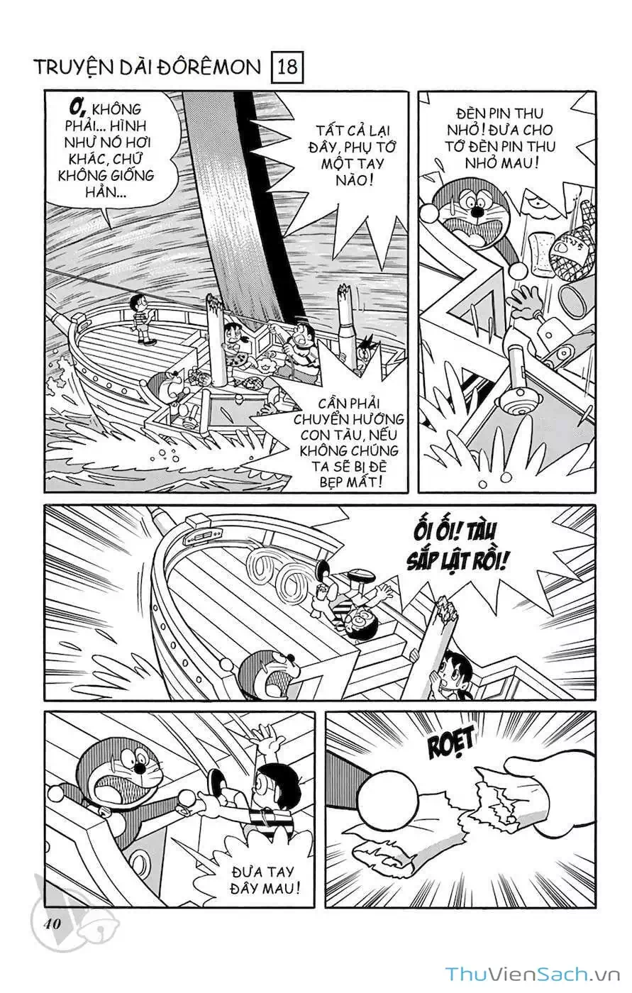 Truyện Tranh Doraemon: Cuộc Phiêu Lưu Đến Đảo Giấu Vàng trang 11