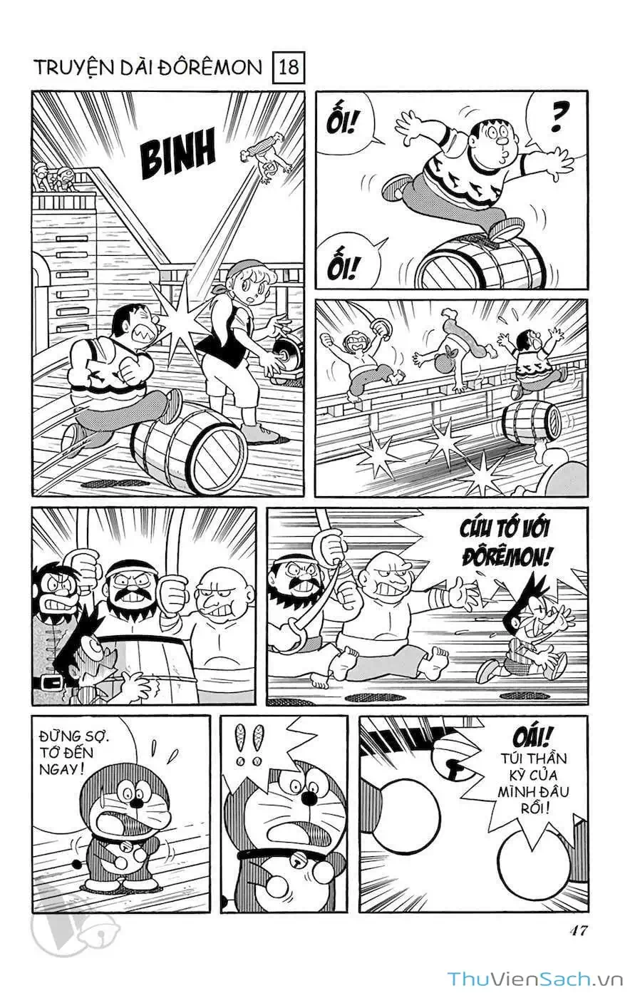 Truyện Tranh Doraemon: Cuộc Phiêu Lưu Đến Đảo Giấu Vàng trang 11
