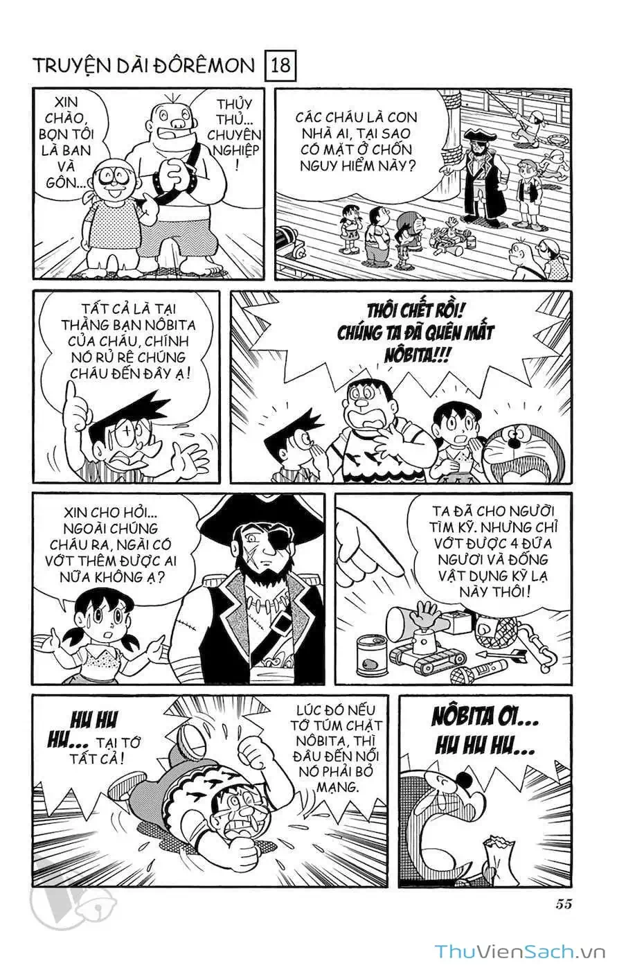 Truyện Tranh Doraemon: Cuộc Phiêu Lưu Đến Đảo Giấu Vàng trang 11