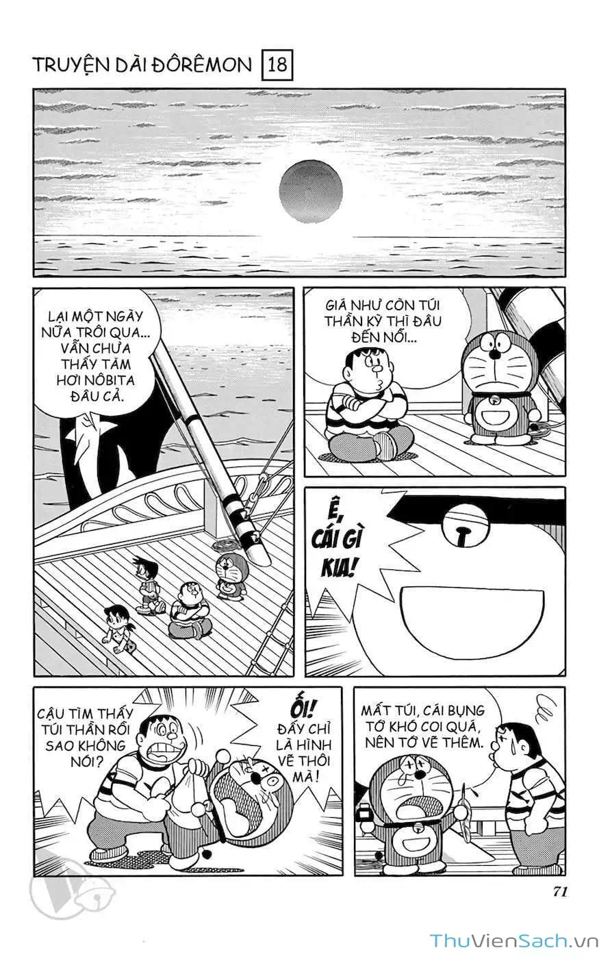 Truyện Tranh Doraemon: Cuộc Phiêu Lưu Đến Đảo Giấu Vàng trang 11