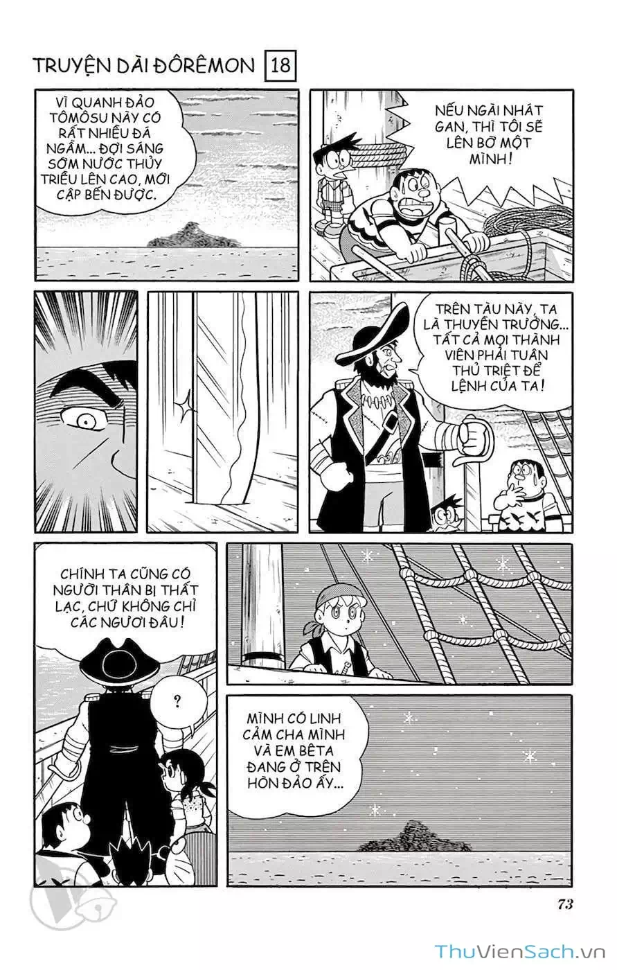Truyện Tranh Doraemon: Cuộc Phiêu Lưu Đến Đảo Giấu Vàng trang 11