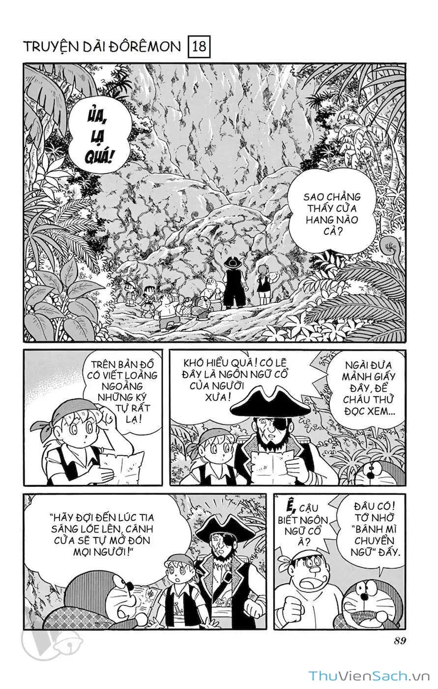 Truyện Tranh Doraemon: Cuộc Phiêu Lưu Đến Đảo Giấu Vàng trang 11
