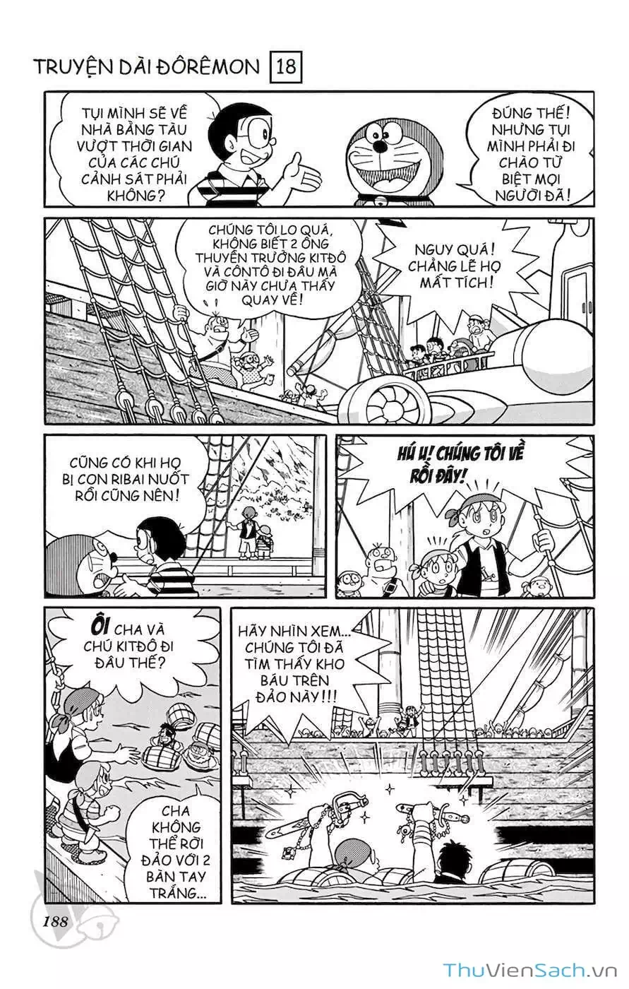 Truyện Tranh Doraemon: Cuộc Phiêu Lưu Đến Đảo Giấu Vàng trang 11
