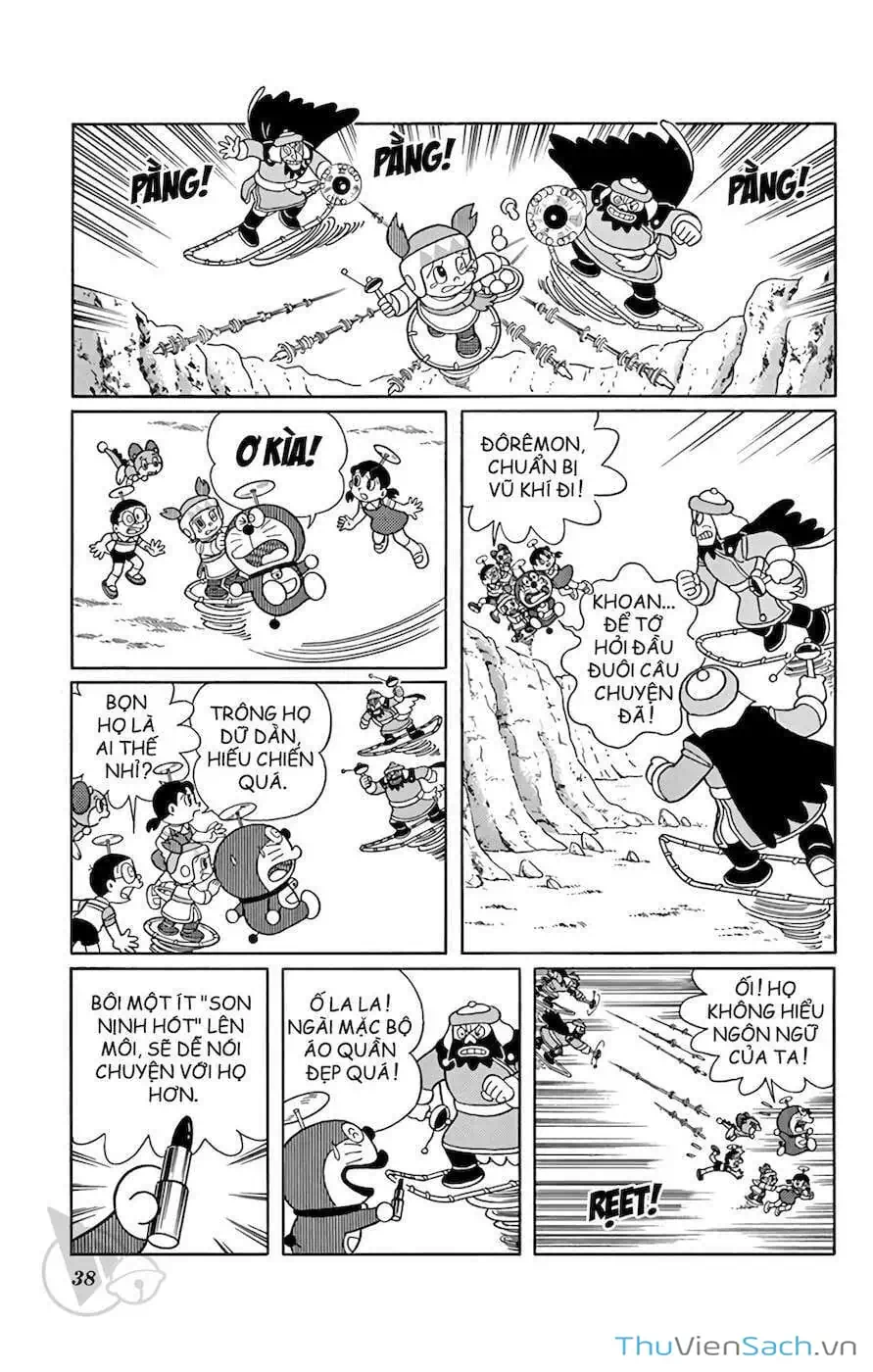 Truyện Tranh Doraemon: Cuộc Phiêu Lưu Đến Vương Quốc Gió trang 11