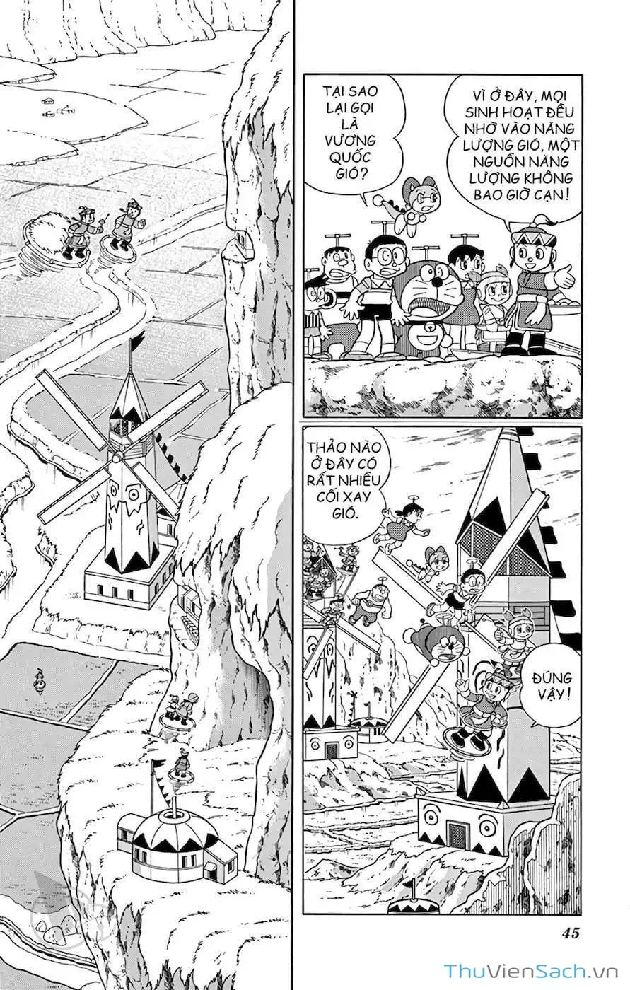 Truyện Tranh Doraemon: Cuộc Phiêu Lưu Đến Vương Quốc Gió trang 11