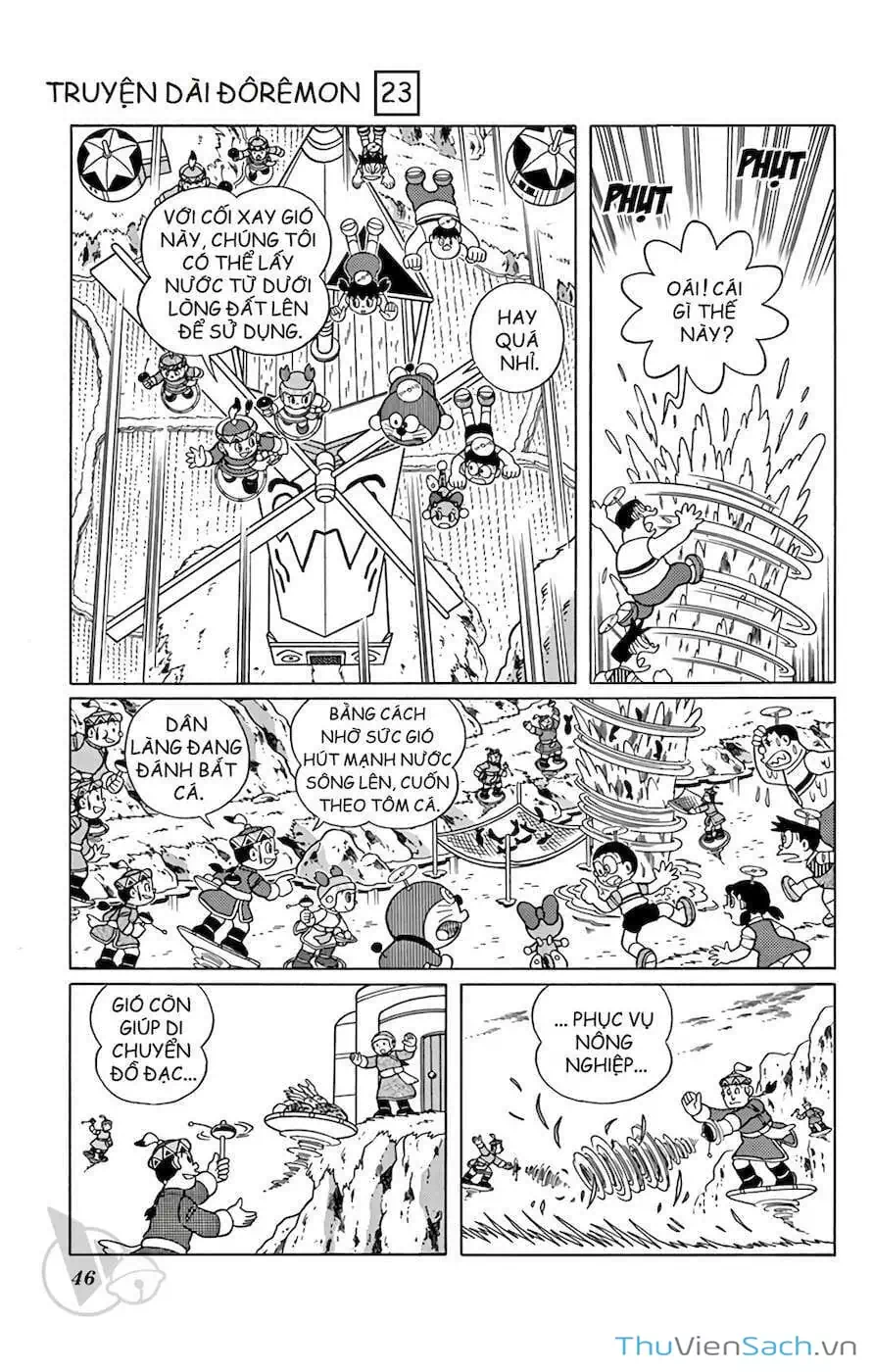 Truyện Tranh Doraemon: Cuộc Phiêu Lưu Đến Vương Quốc Gió trang 11