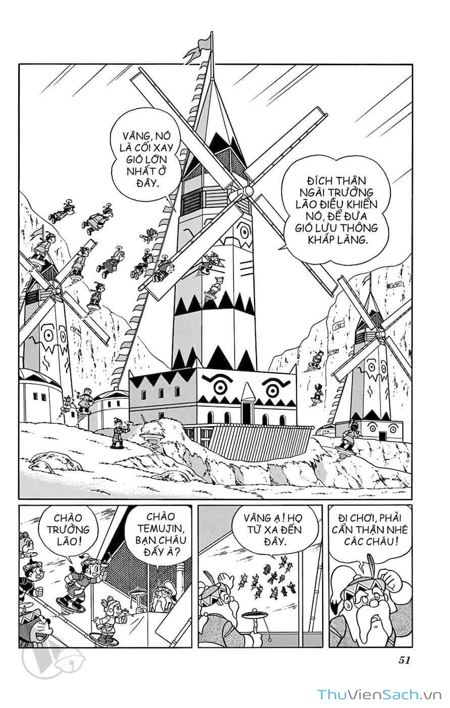 Truyện Tranh Doraemon: Cuộc Phiêu Lưu Đến Vương Quốc Gió trang 11