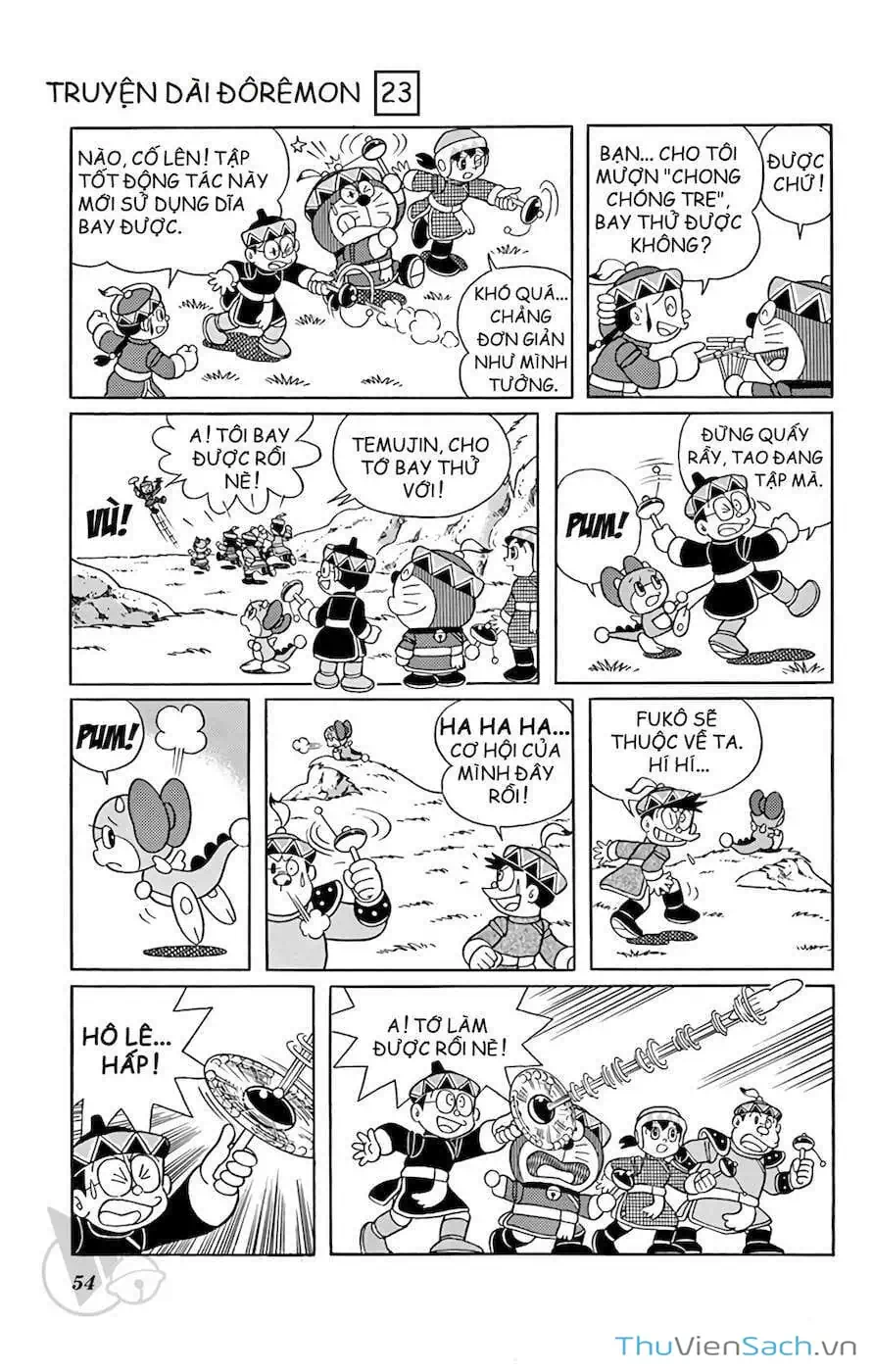 Truyện Tranh Doraemon: Cuộc Phiêu Lưu Đến Vương Quốc Gió trang 11
