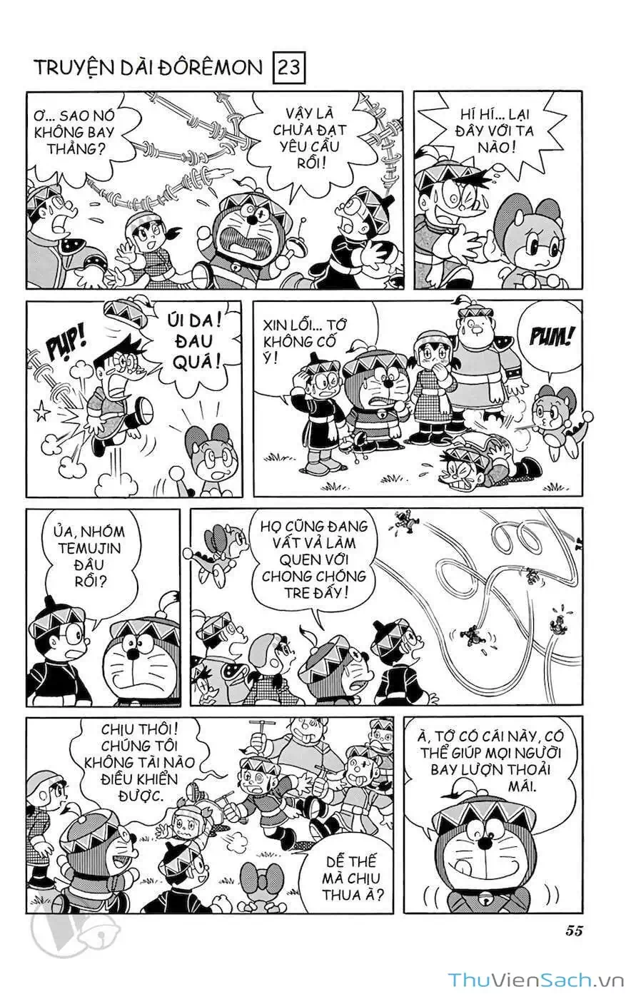 Truyện Tranh Doraemon: Cuộc Phiêu Lưu Đến Vương Quốc Gió trang 11