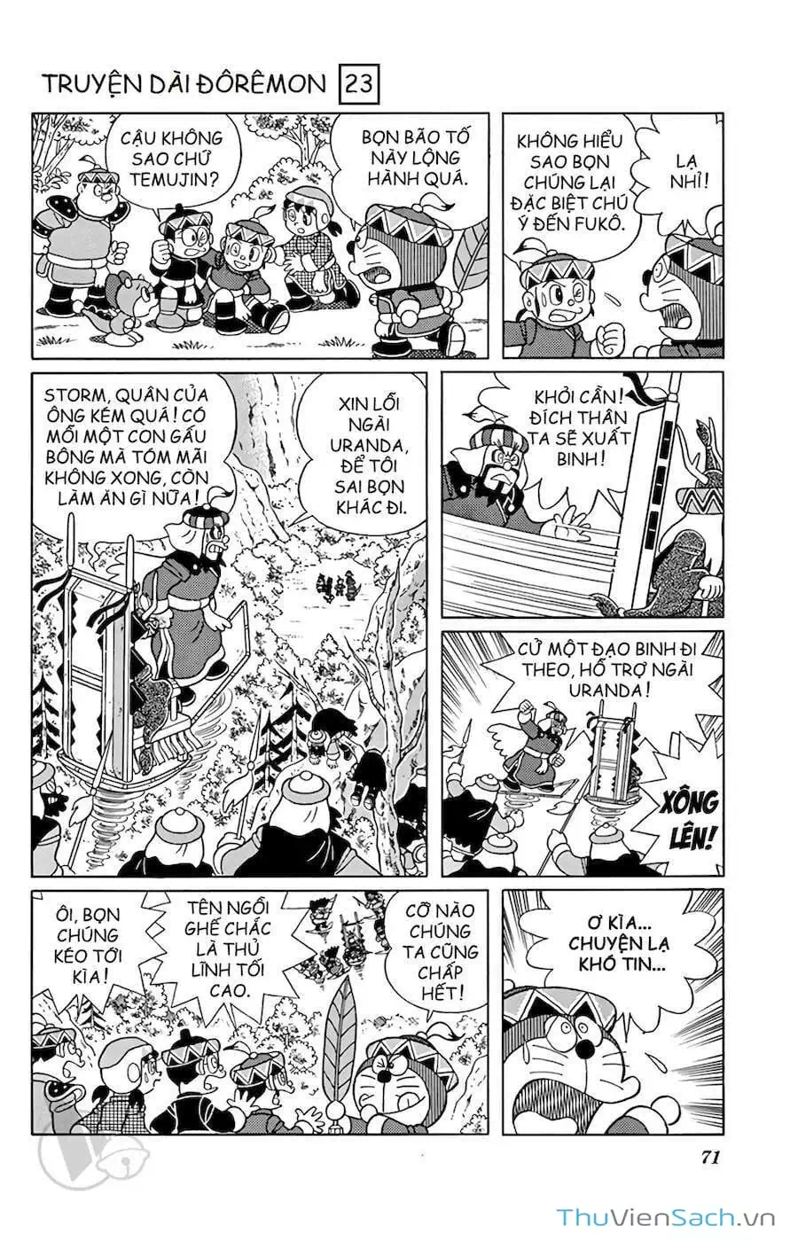 Truyện Tranh Doraemon: Cuộc Phiêu Lưu Đến Vương Quốc Gió trang 11