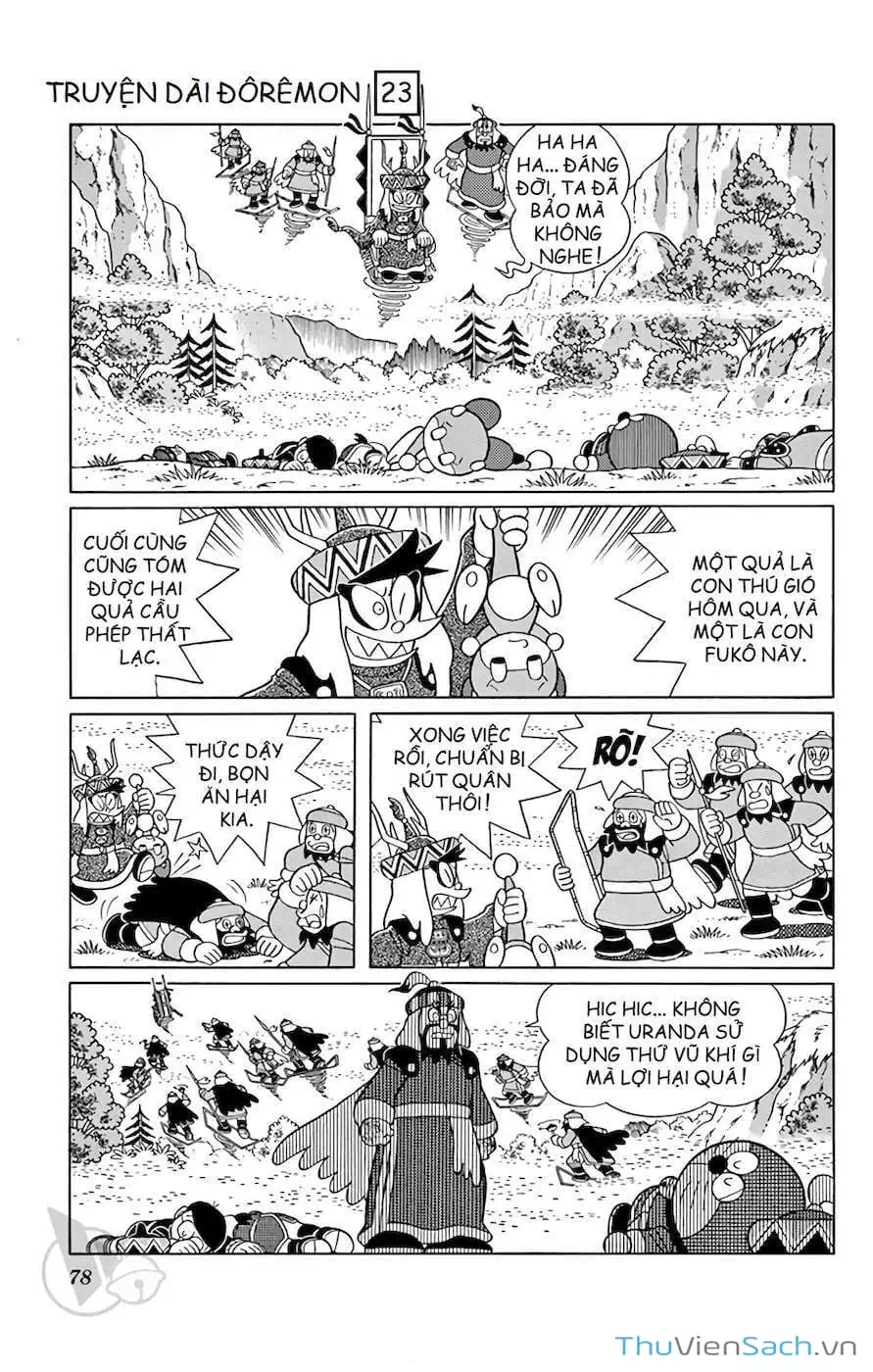 Truyện Tranh Doraemon: Cuộc Phiêu Lưu Đến Vương Quốc Gió trang 11