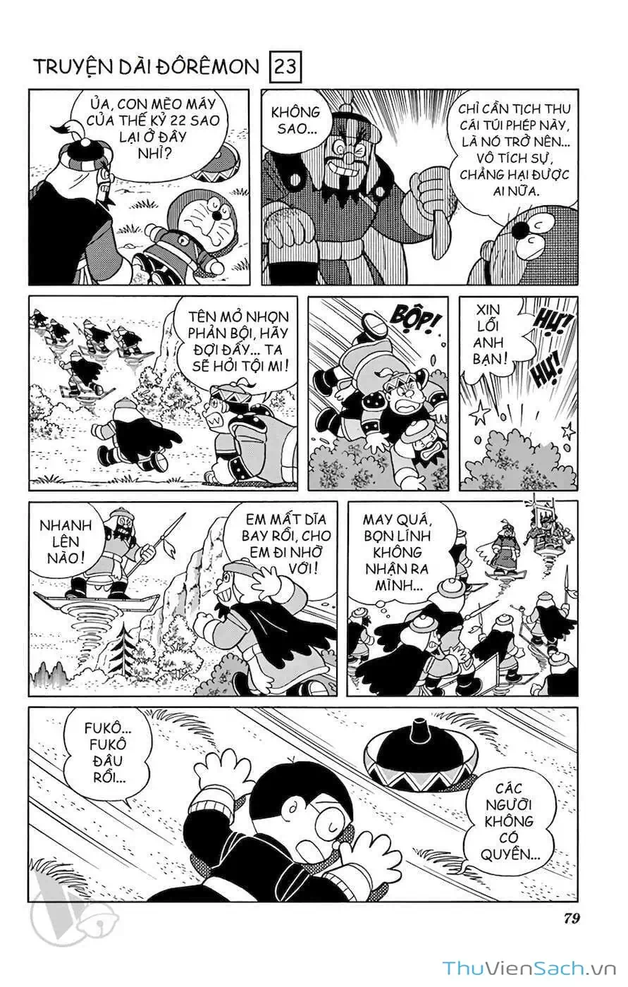 Truyện Tranh Doraemon: Cuộc Phiêu Lưu Đến Vương Quốc Gió trang 11