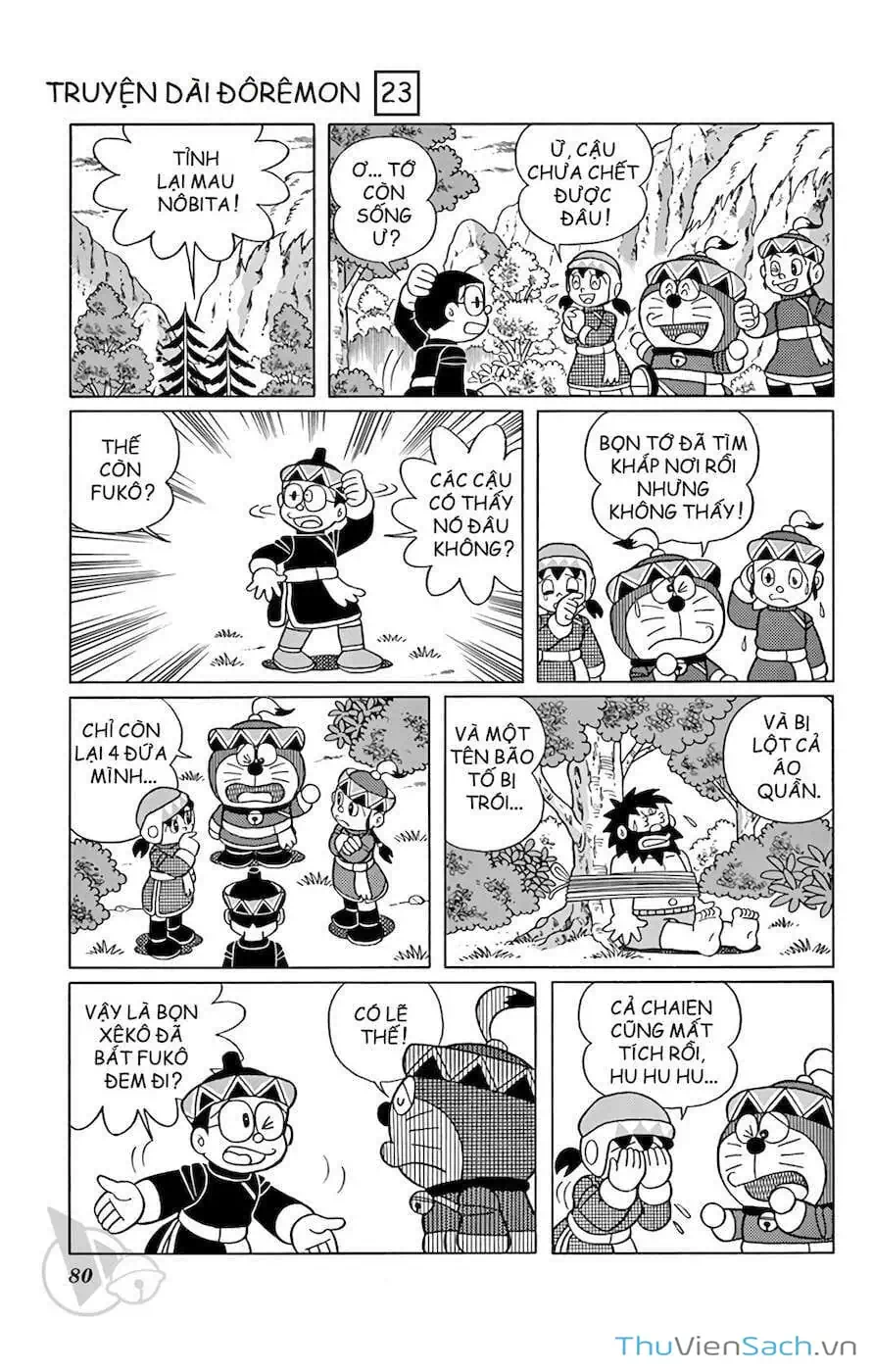 Truyện Tranh Doraemon: Cuộc Phiêu Lưu Đến Vương Quốc Gió trang 11