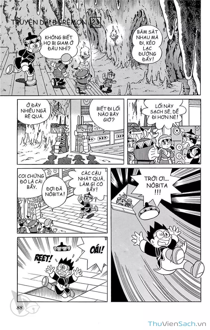 Truyện Tranh Doraemon: Cuộc Phiêu Lưu Đến Vương Quốc Gió trang 11