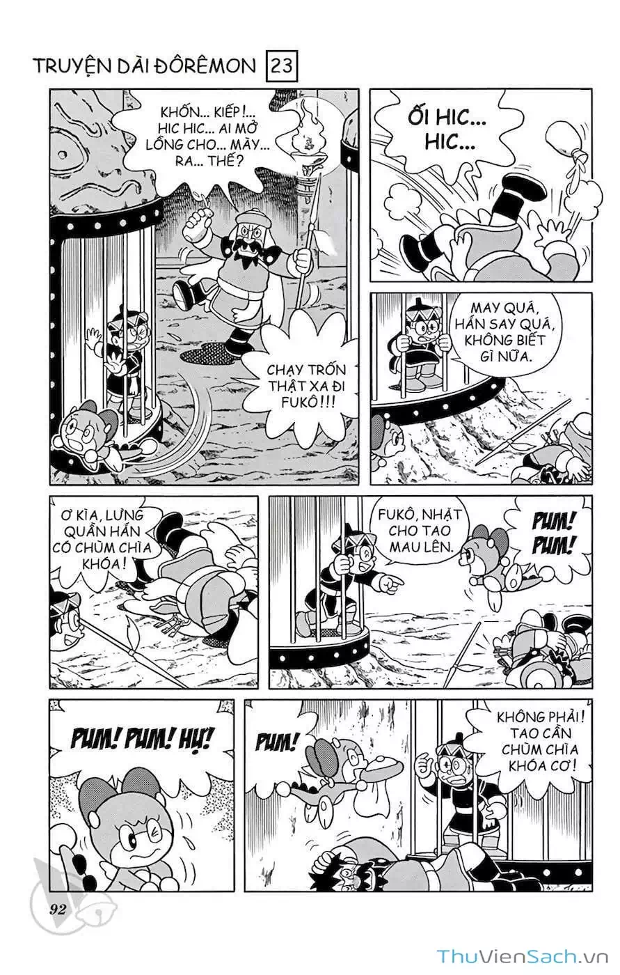 Truyện Tranh Doraemon: Cuộc Phiêu Lưu Đến Vương Quốc Gió trang 11