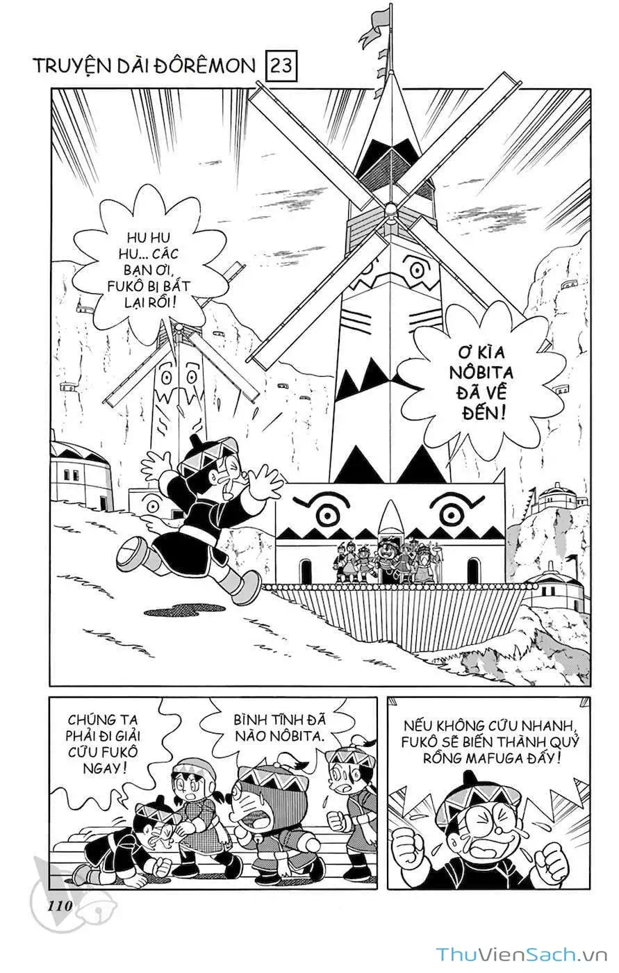 Truyện Tranh Doraemon: Cuộc Phiêu Lưu Đến Vương Quốc Gió trang 11