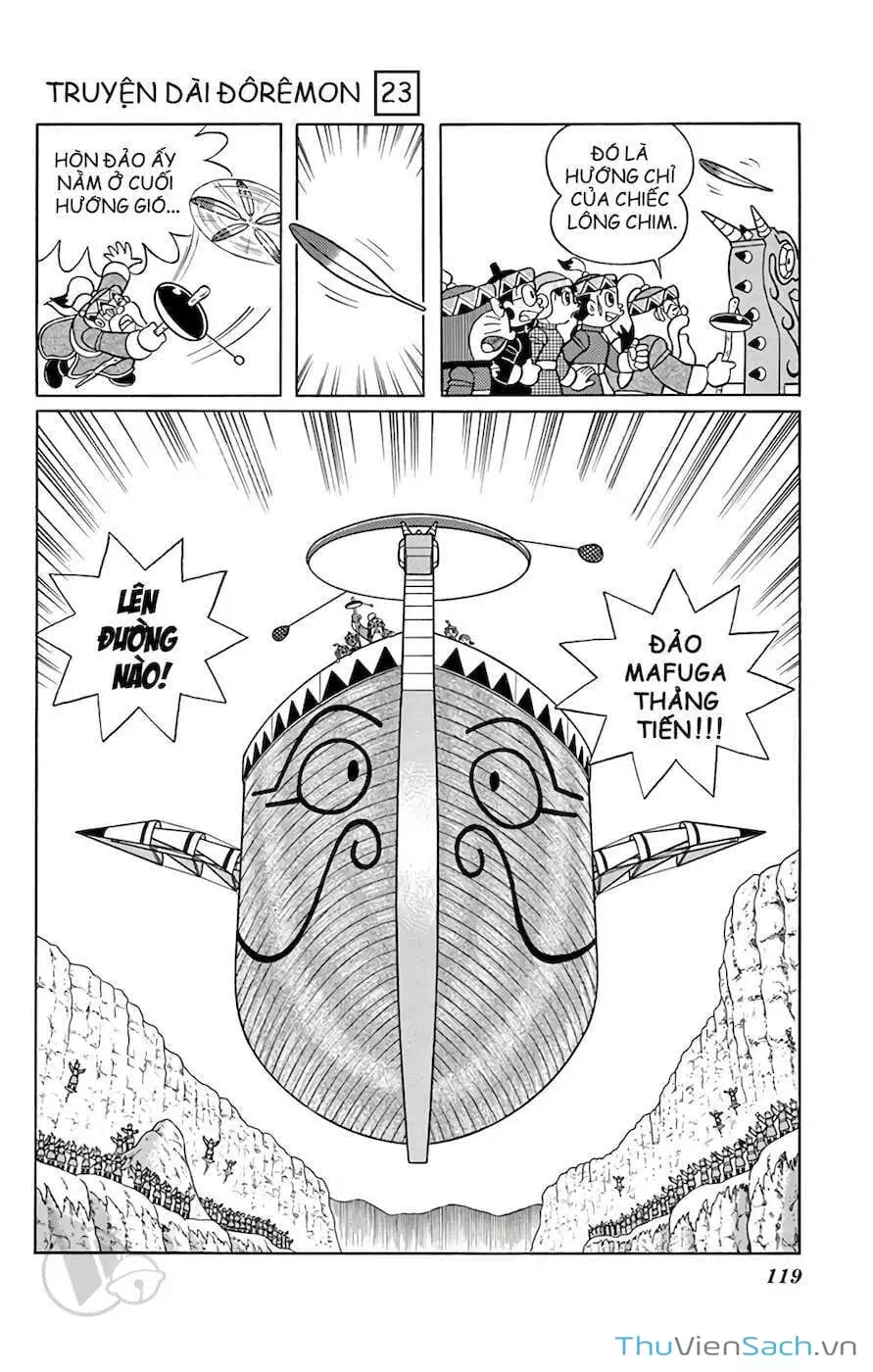 Truyện Tranh Doraemon: Cuộc Phiêu Lưu Đến Vương Quốc Gió trang 11