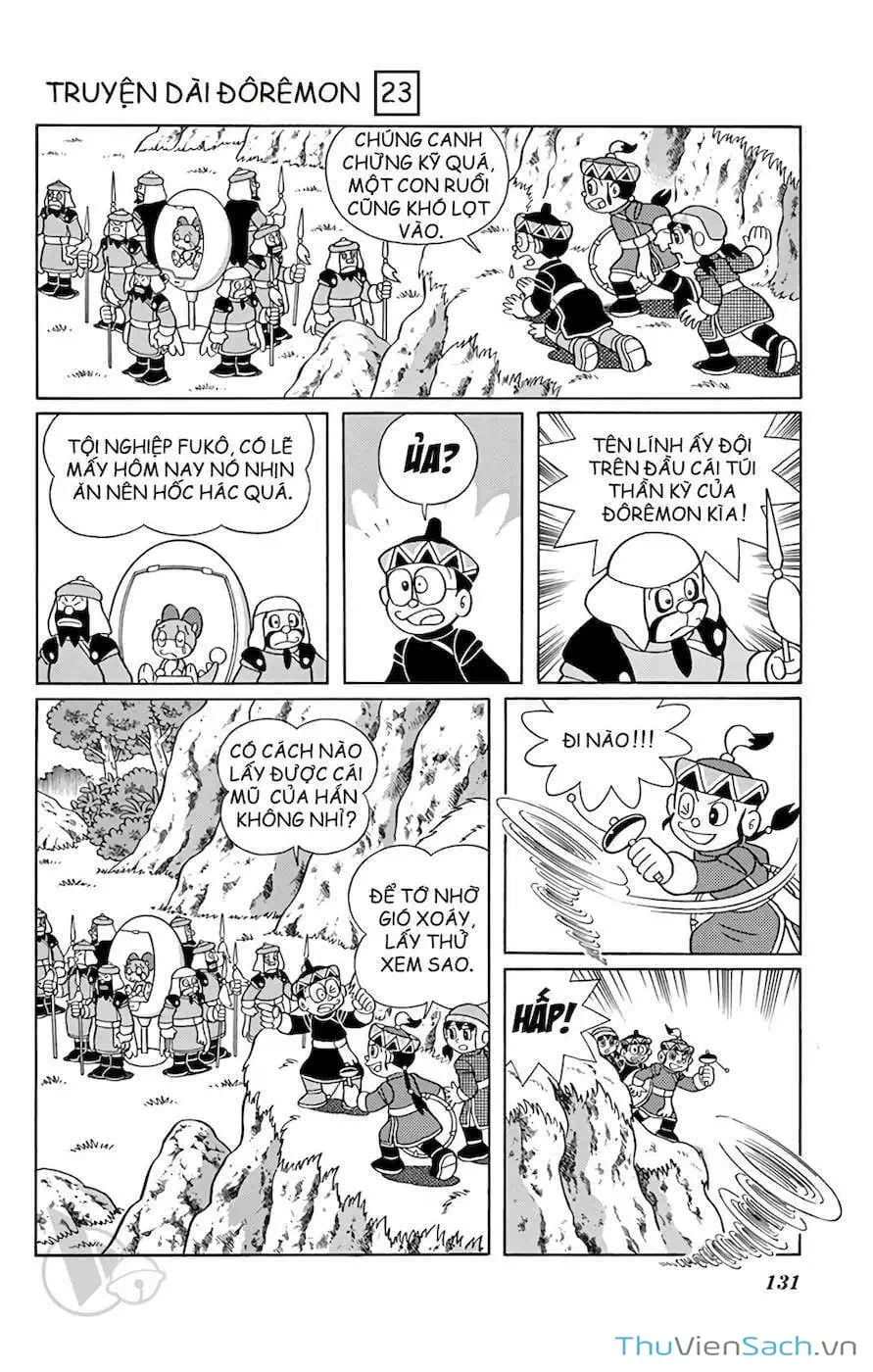 Truyện Tranh Doraemon: Cuộc Phiêu Lưu Đến Vương Quốc Gió trang 11