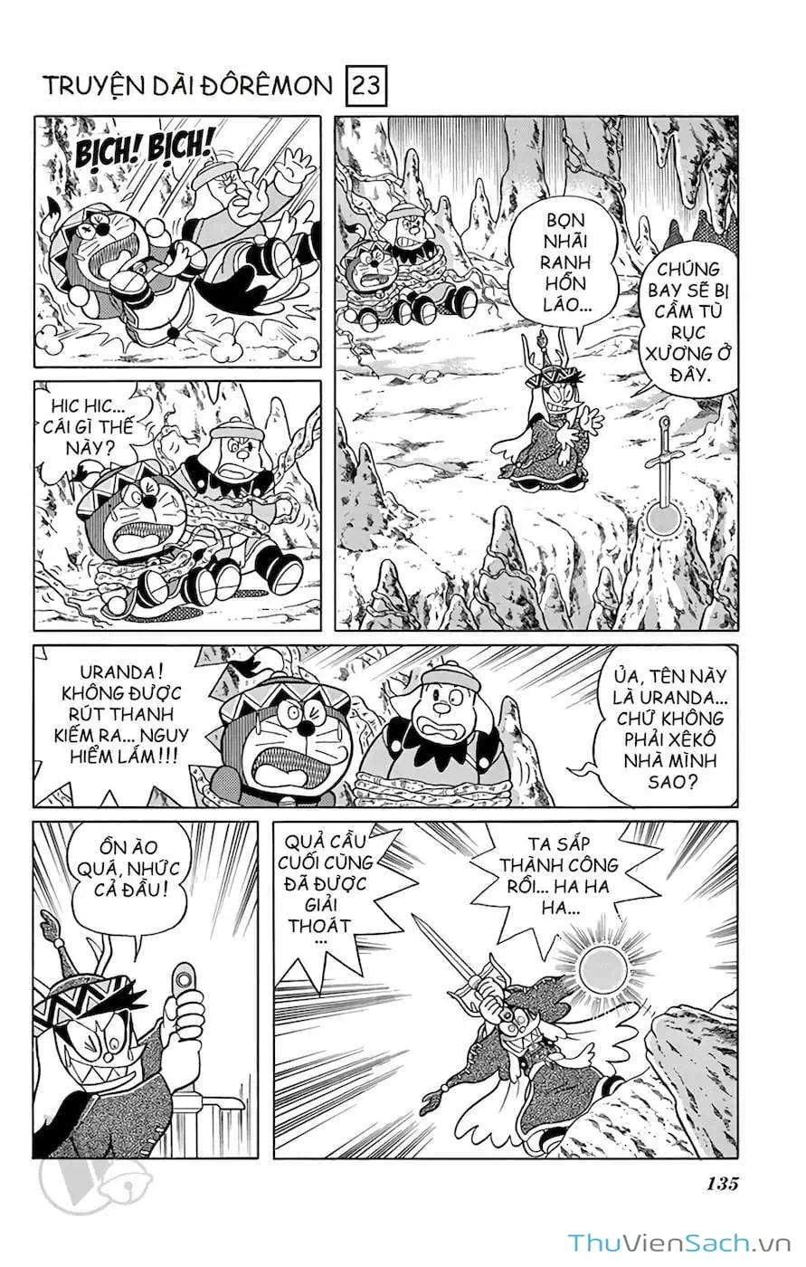 Truyện Tranh Doraemon: Cuộc Phiêu Lưu Đến Vương Quốc Gió trang 11