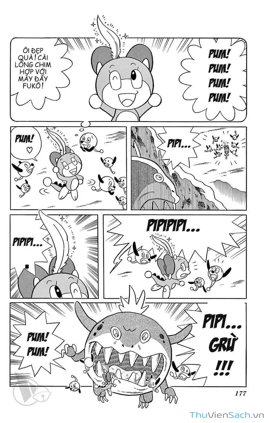 Truyện Tranh Doraemon: Cuộc Phiêu Lưu Đến Vương Quốc Gió trang 11