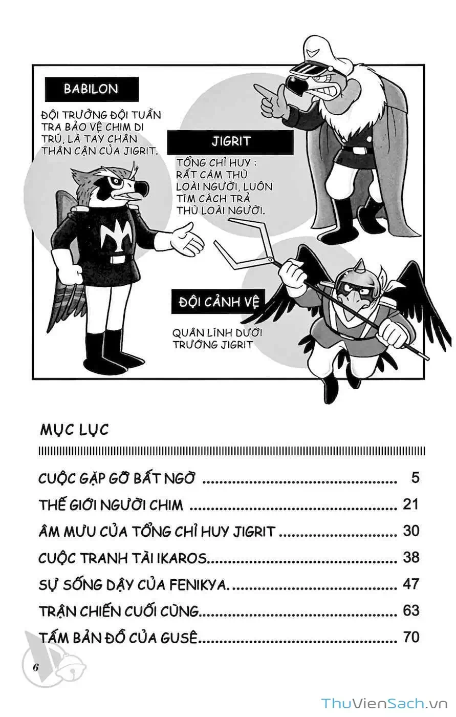 Truyện Tranh Doraemon: Du Hành Đến Vương Quốc Loài Chim trang 11