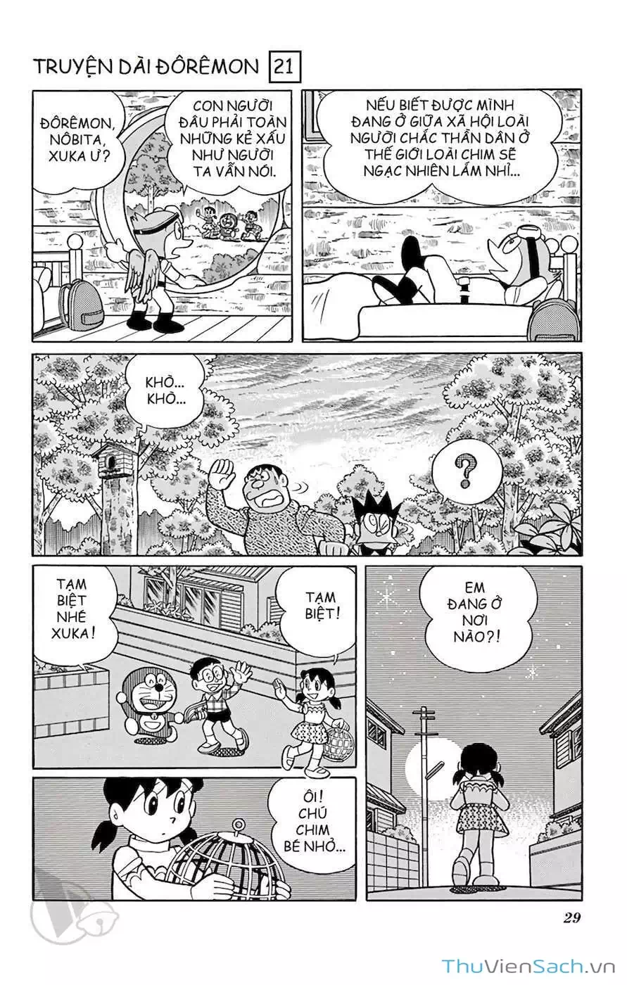 Truyện Tranh Doraemon: Du Hành Đến Vương Quốc Loài Chim trang 11