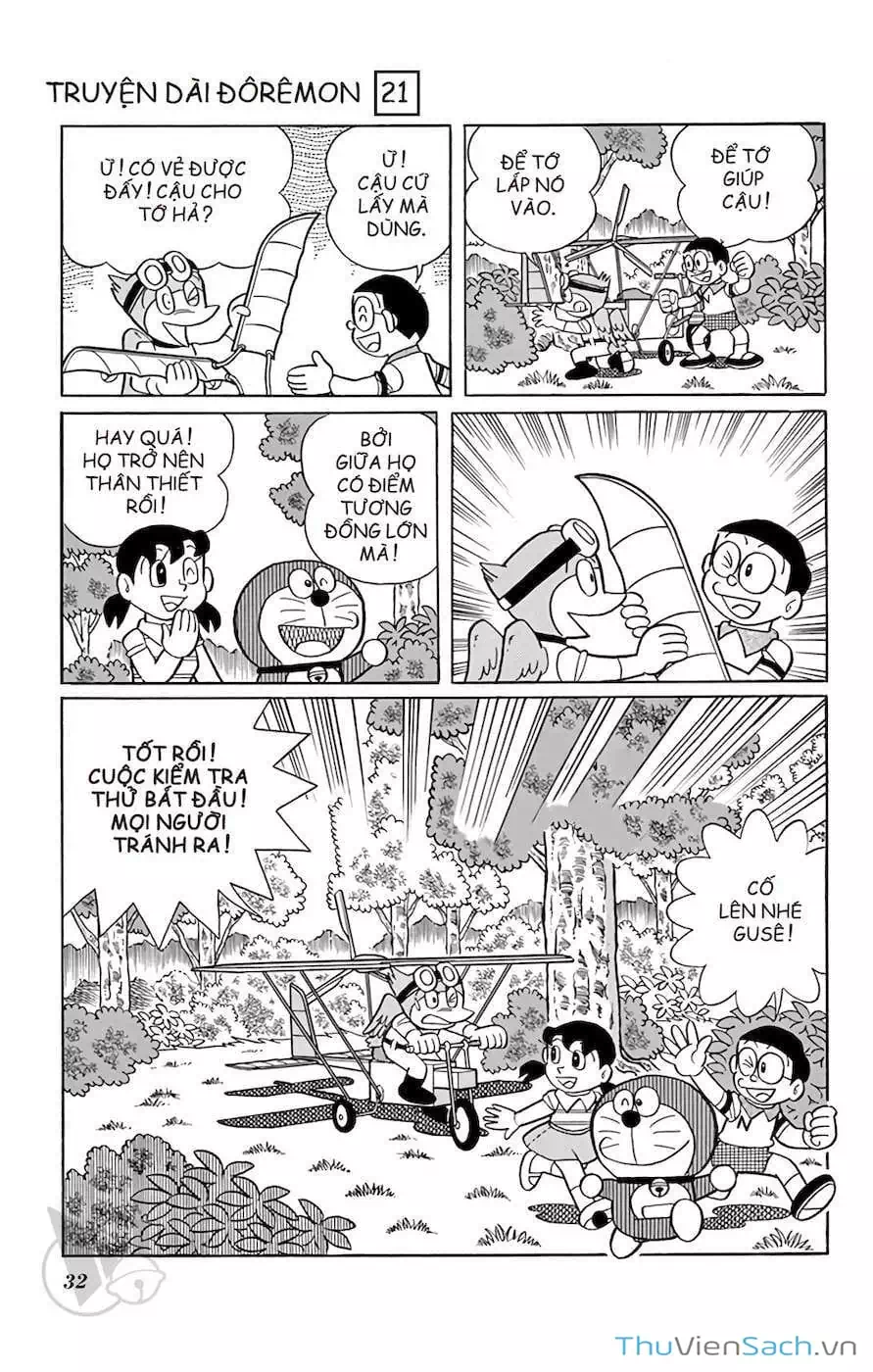 Truyện Tranh Doraemon: Du Hành Đến Vương Quốc Loài Chim trang 11
