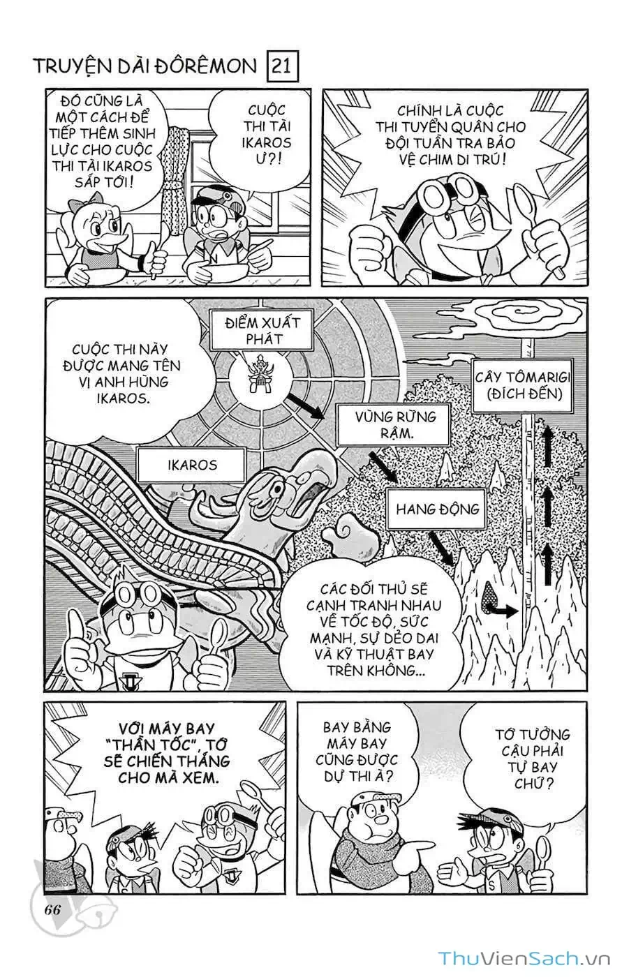 Truyện Tranh Doraemon: Du Hành Đến Vương Quốc Loài Chim trang 11