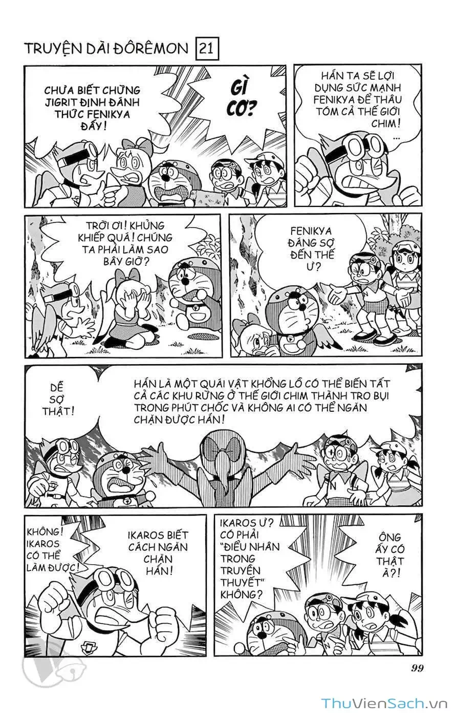 Truyện Tranh Doraemon: Du Hành Đến Vương Quốc Loài Chim trang 11