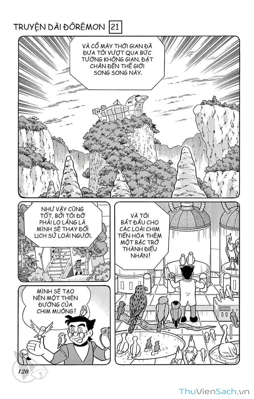 Truyện Tranh Doraemon: Du Hành Đến Vương Quốc Loài Chim trang 11