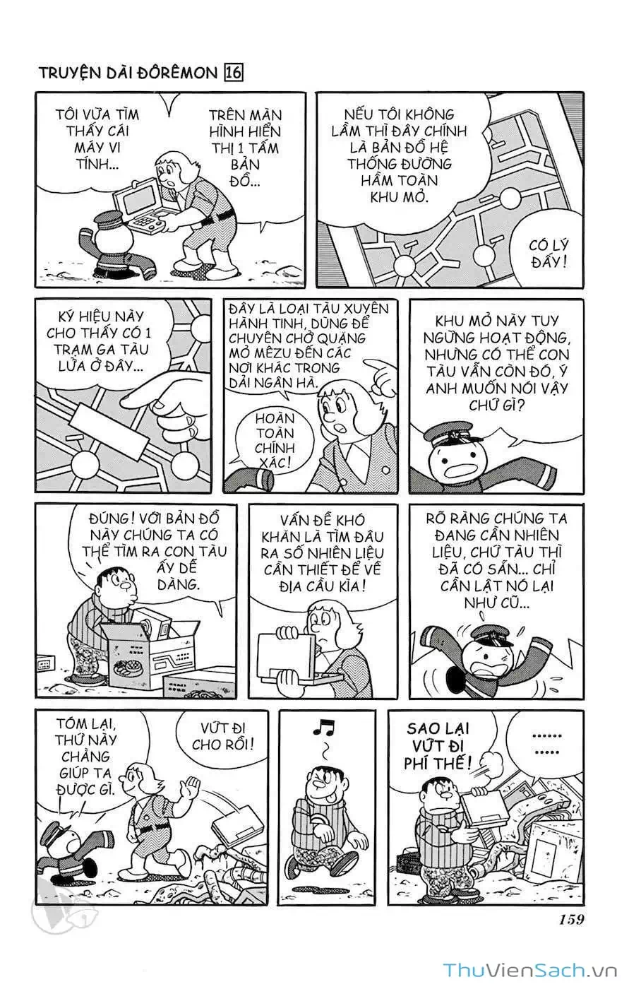 Truyện Tranh Doraemon: Hành Trình Qua Dải Ngân Hà trang 11