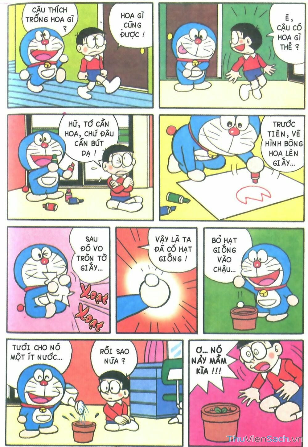 Truyện Tranh Doraemon Màu trang 10