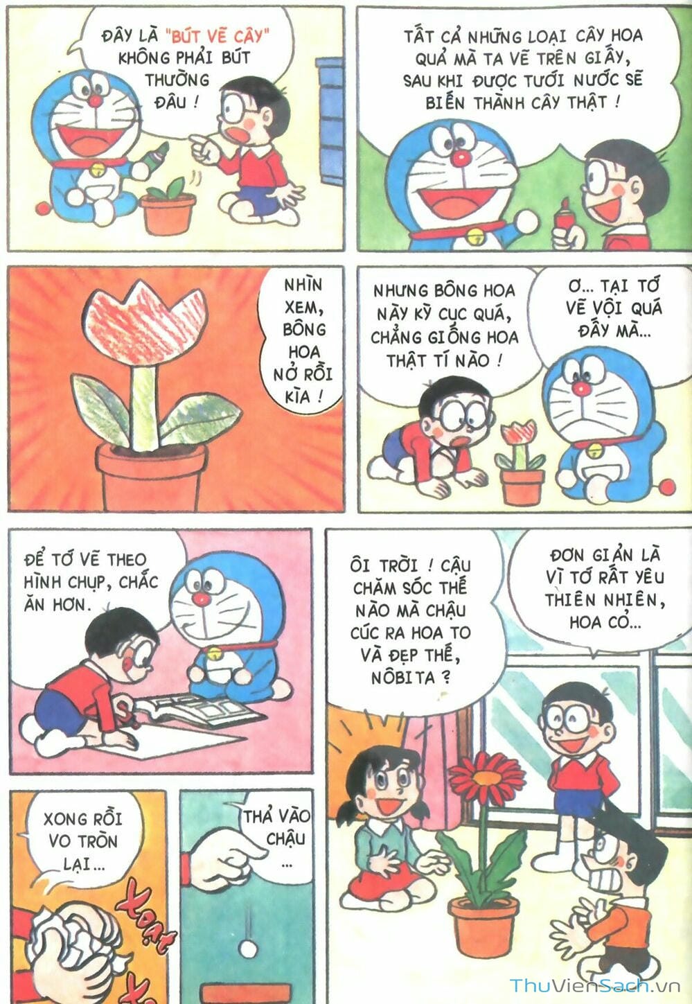 Truyện Tranh Doraemon Màu trang 11