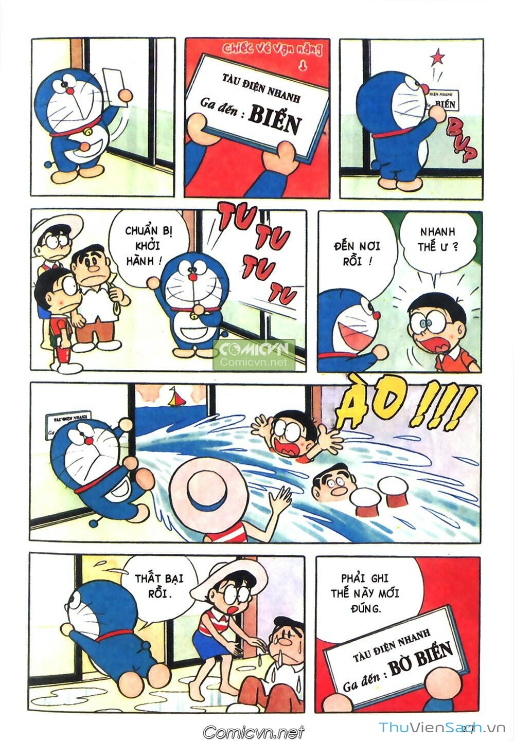 Truyện Tranh Doraemon Màu trang 62