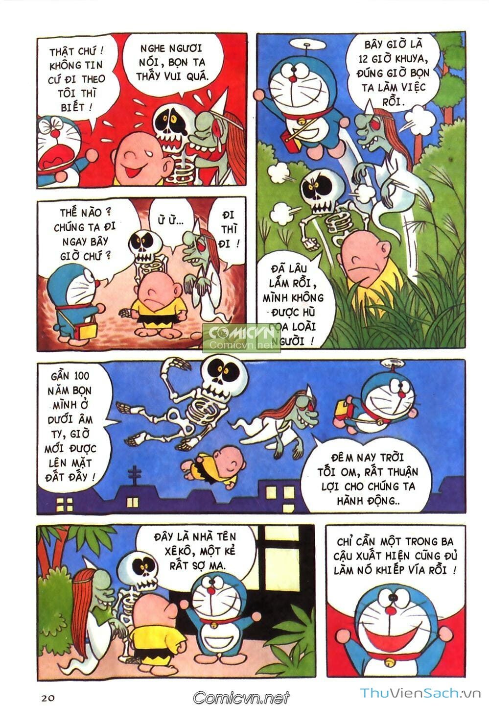 Truyện Tranh Doraemon Màu trang 74