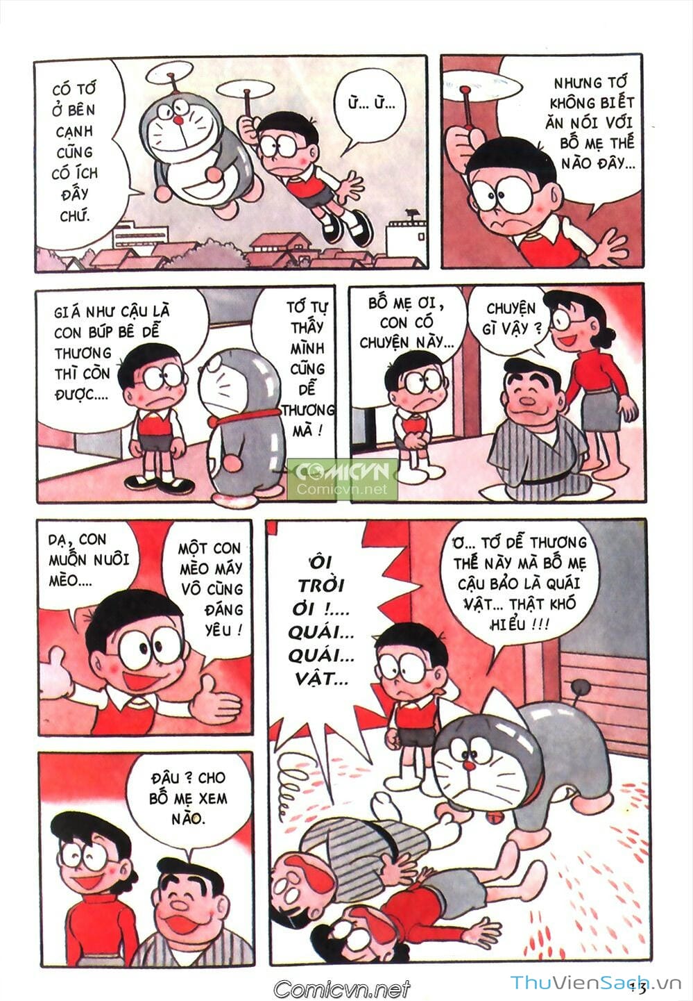 Truyện Tranh Doraemon Màu trang 80