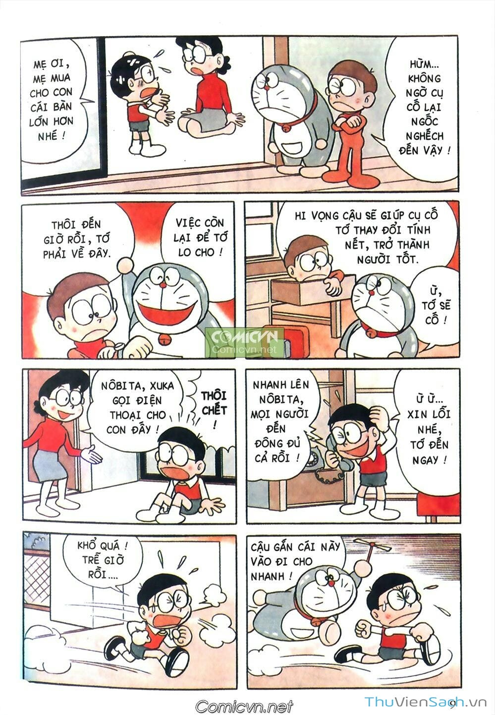 Truyện Tranh Doraemon Màu trang 5