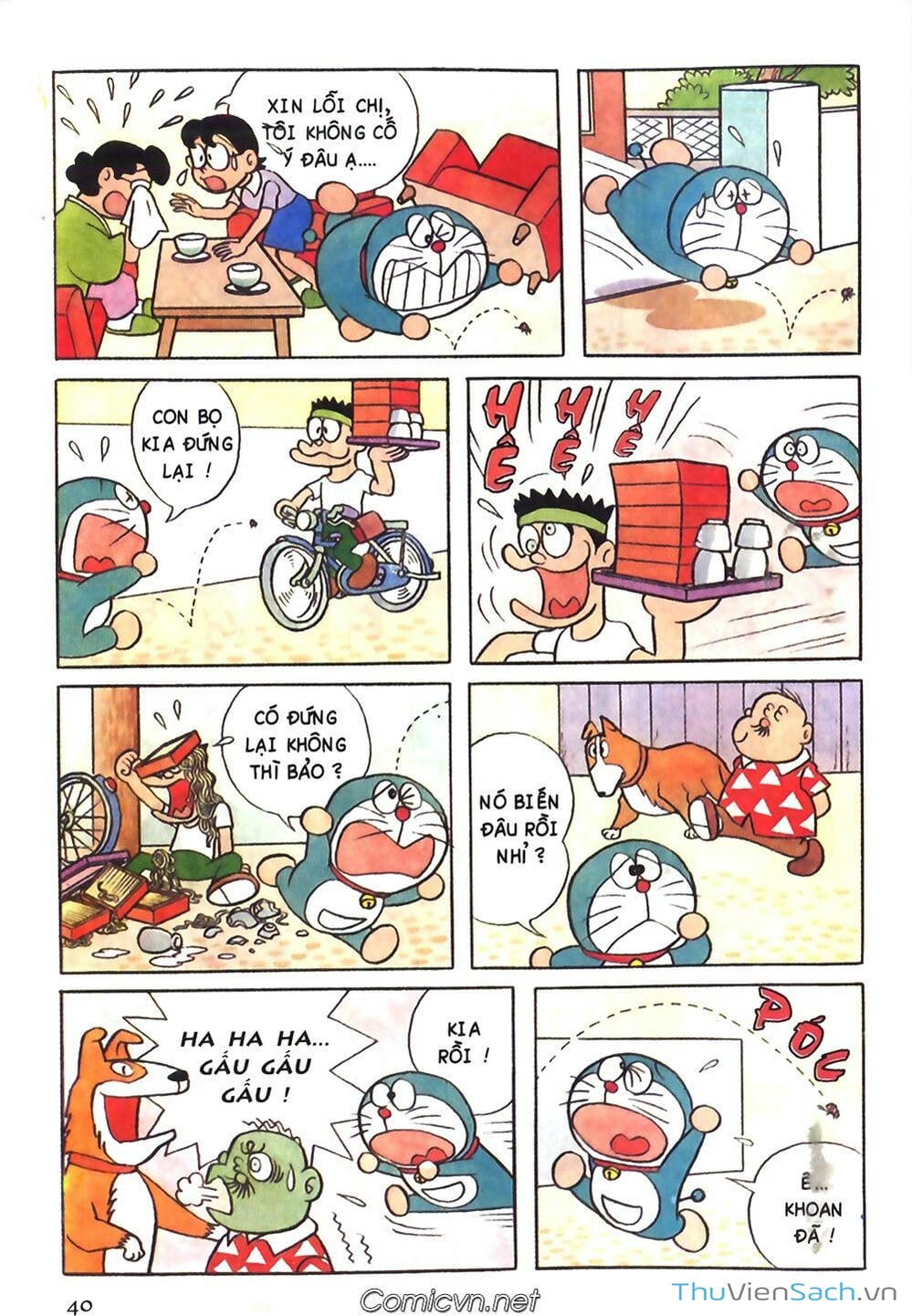 Truyện Tranh Doraemon Màu trang 94