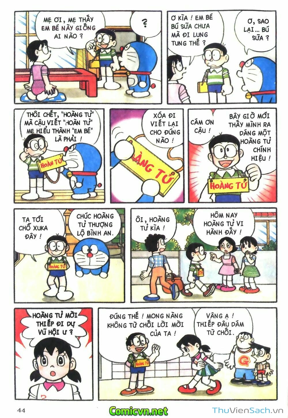 Truyện Tranh Doraemon Màu trang 101