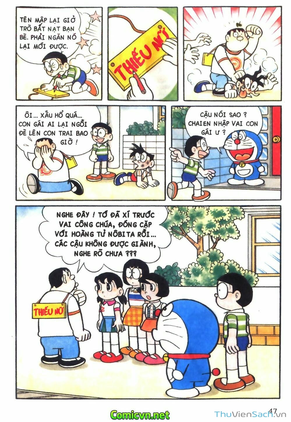 Truyện Tranh Doraemon Màu trang 104