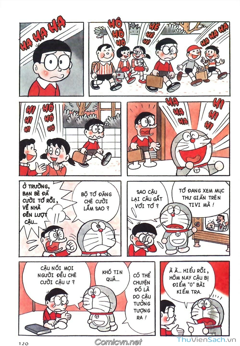 Truyện Tranh Doraemon Màu trang 110