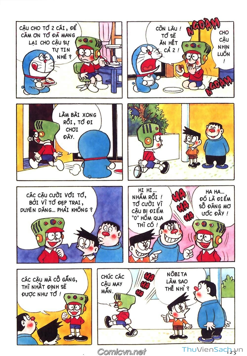 Truyện Tranh Doraemon Màu trang 113