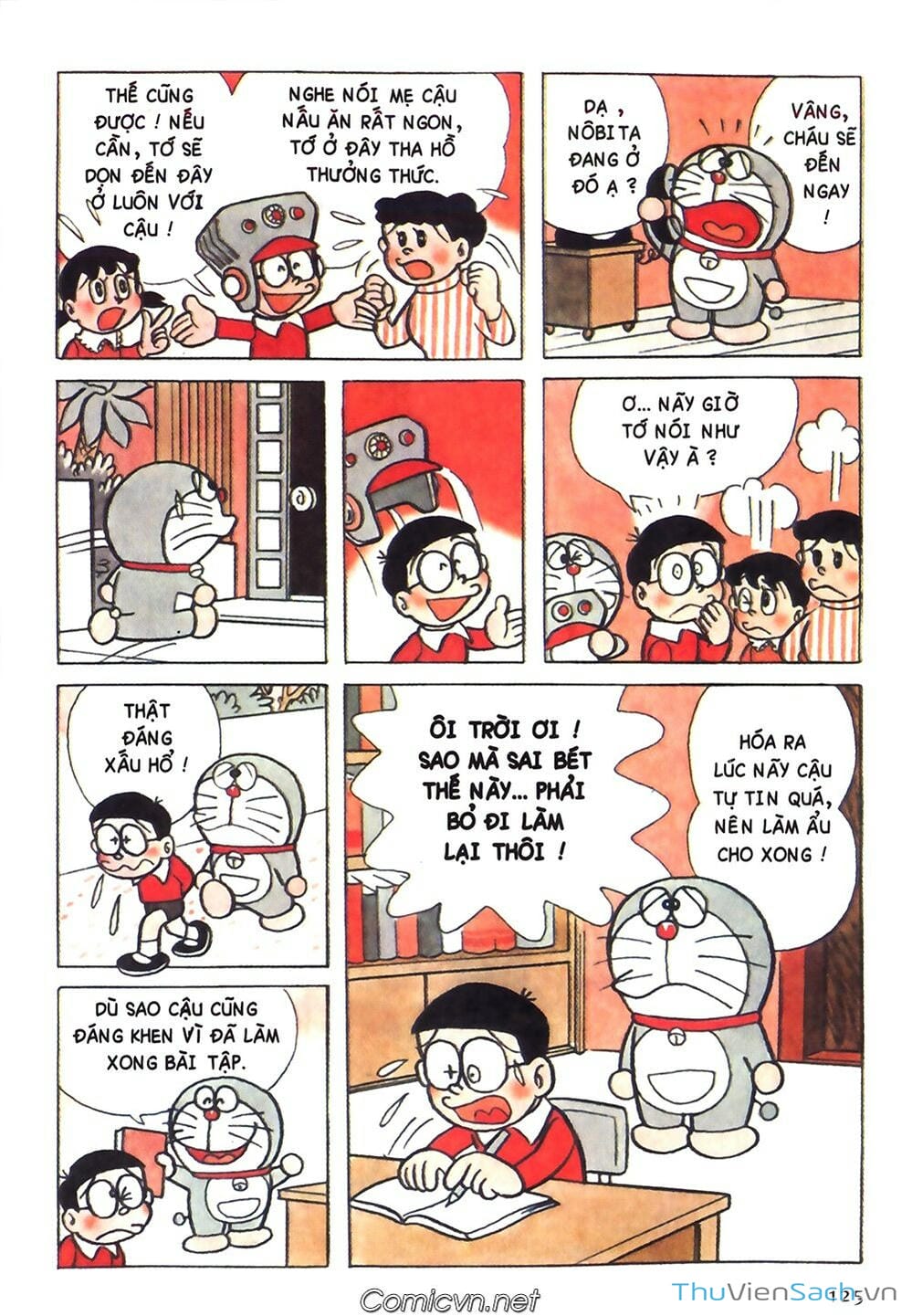 Truyện Tranh Doraemon Màu trang 115